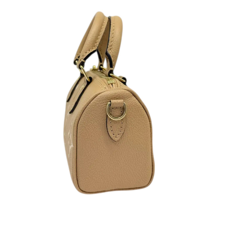 Nano Speedy Empreinte Monogram Arizona Creme GHW