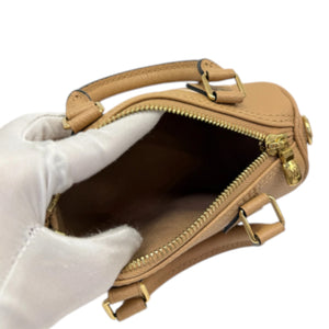Nano Speedy Empreinte Monogram Arizona Creme GHW