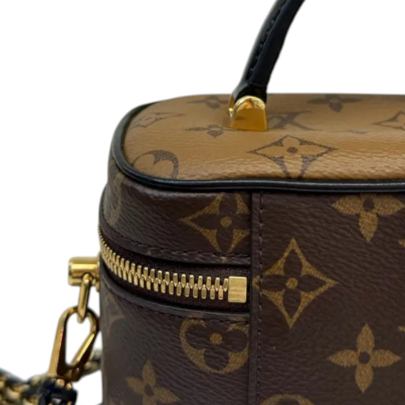 Vanity Reverse Monogram Brown GHW