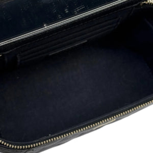 Vanity Case With Chain Caviar Quilted Black GHW
