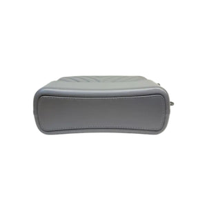 Gabrielle Hobo Large Aged Calfskin Chevron Grey MHW
