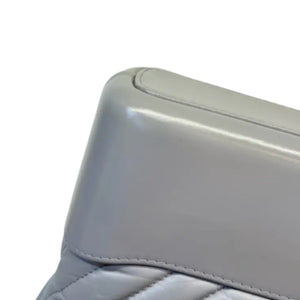 Gabrielle Hobo Large Aged Calfskin Chevron Grey MHW