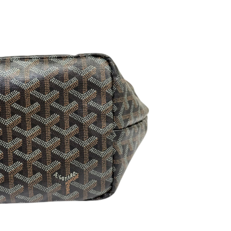 Saint Louis PM Goyardine Canvas Brown