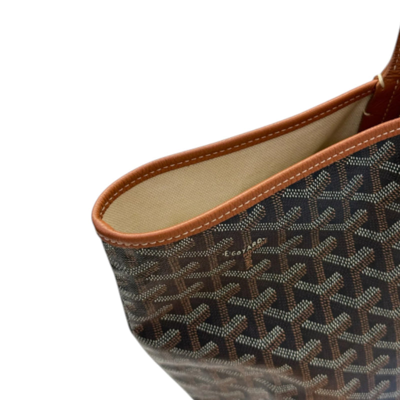 Saint Louis PM Goyardine Canvas Brown