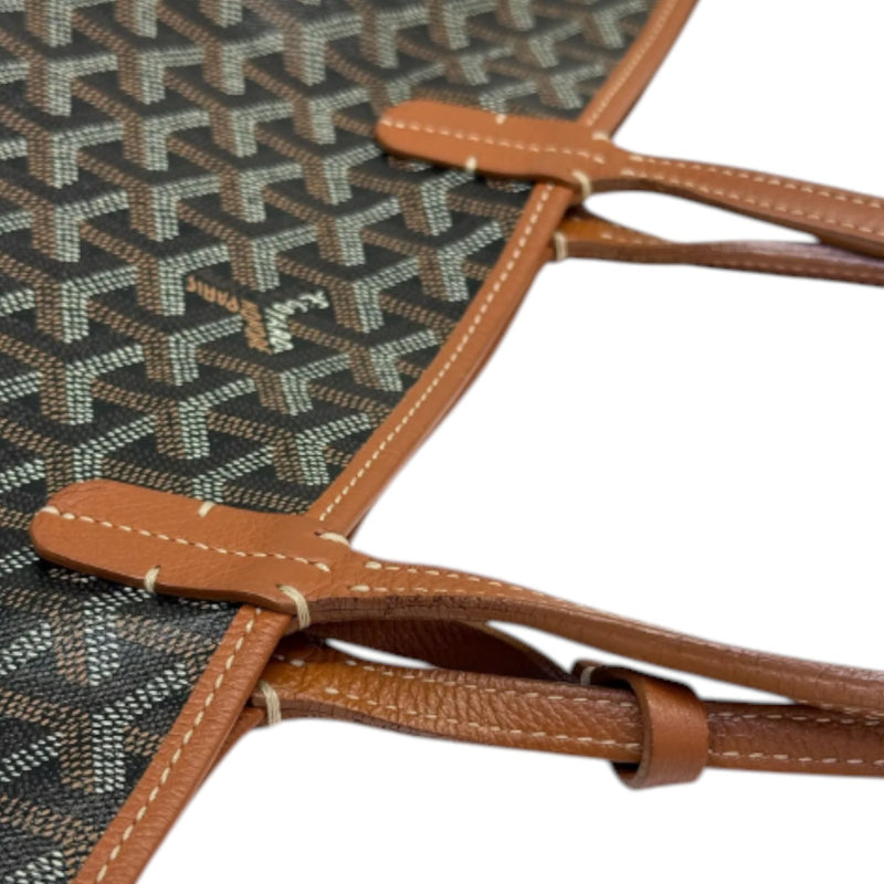 Saint Louis PM Goyardine Canvas Brown