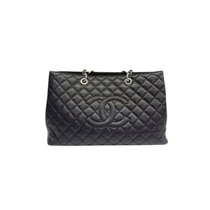 Grand Shopping Tote GST Caviar Black SHW