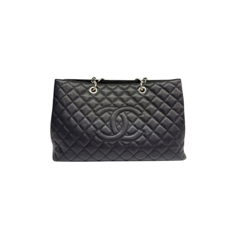 Grand Shopping Tote GST Caviar Black SHW