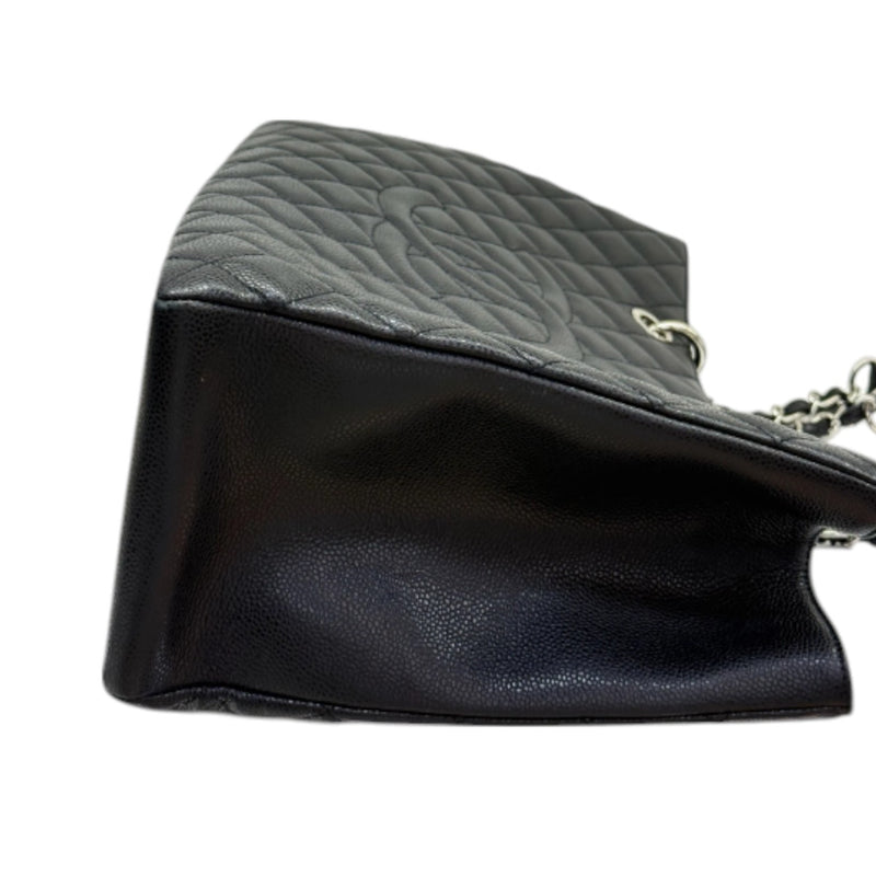 Grand Shopping Tote GST Caviar Black SHW