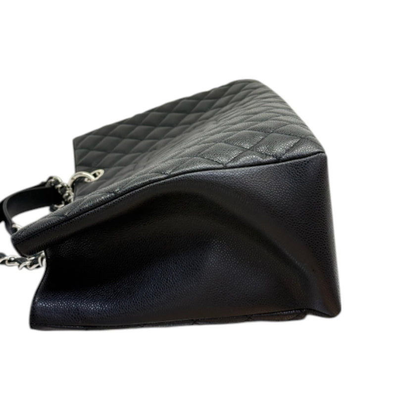 Grand Shopping Tote GST Caviar Black SHW