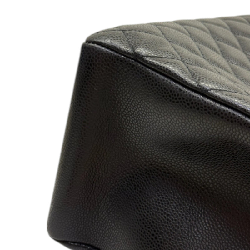 Grand Shopping Tote GST Caviar Black SHW