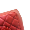 Grand Shopping Tote GST Caviar Quilted Red SHW