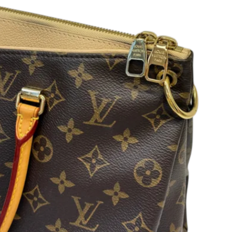 Pallas MM Monogram Canvas Brown GHW