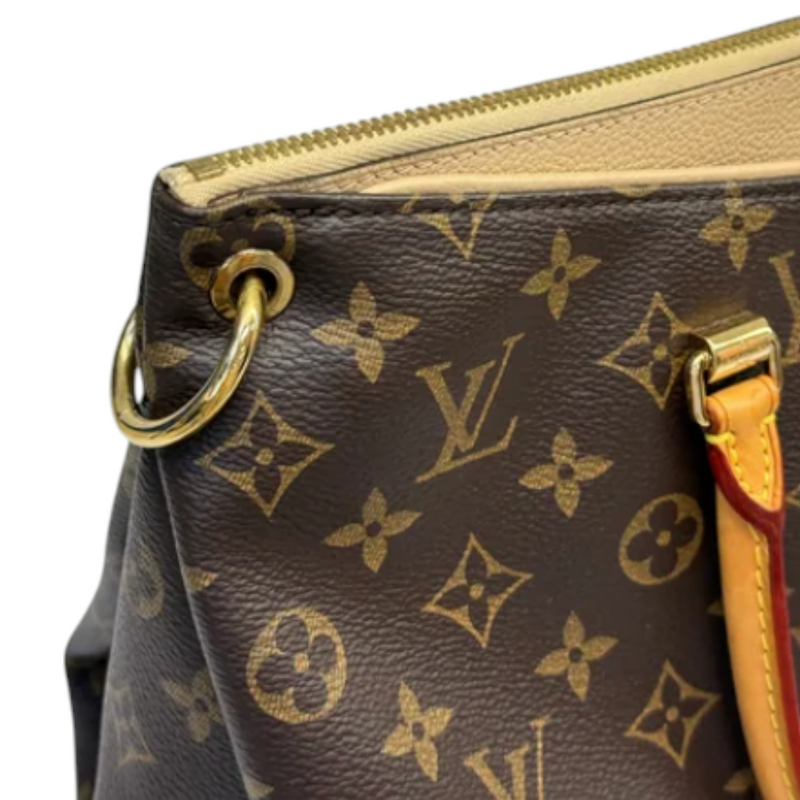 Pallas MM Monogram Canvas Brown GHW