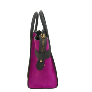 Micro Luggage Tote Grained Calfskin Tri-Color GHW