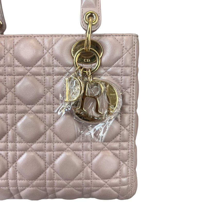 Lady Dior Medium Pink GHW