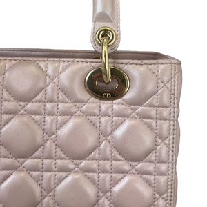 Lady Dior Medium Pink GHW