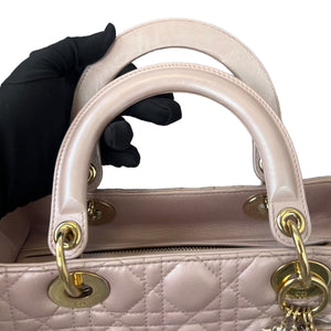 Lady Dior Medium Pink GHW