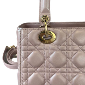 Lady Dior Medium Pink GHW