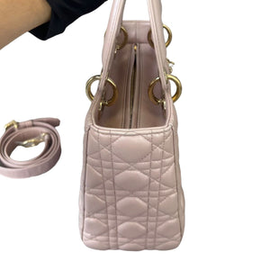 Lady Dior Medium Pink GHW