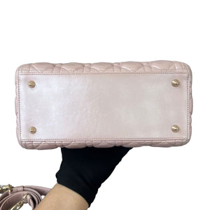 Lady Dior Medium Pink GHW