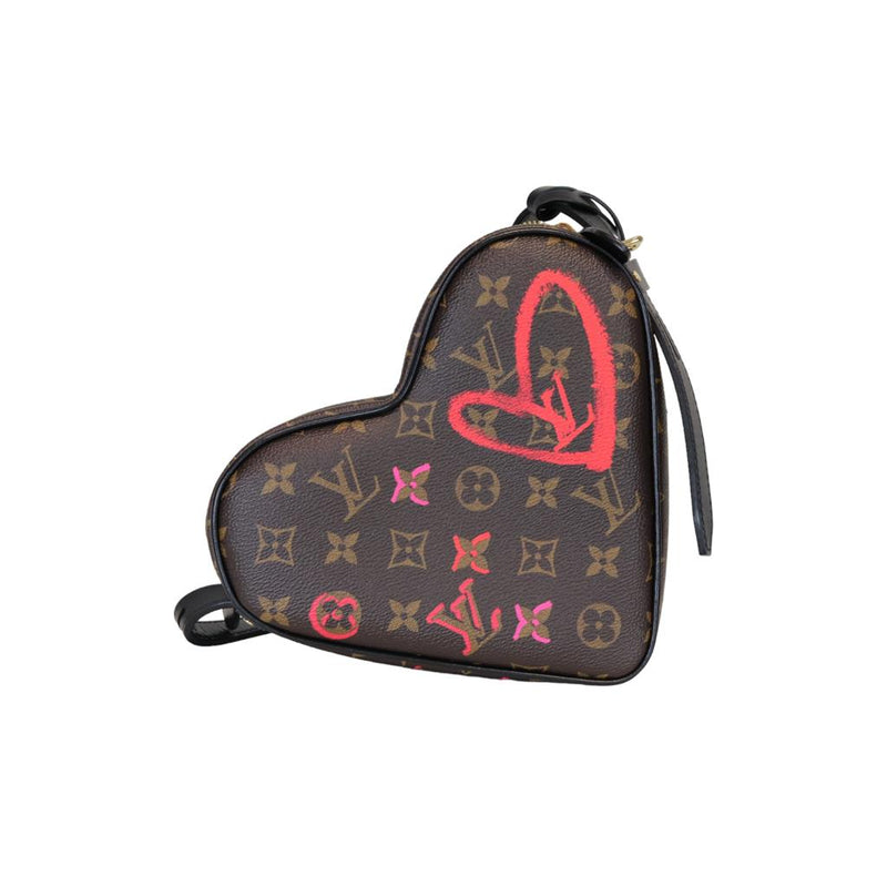 louis vuitton game on heart bag