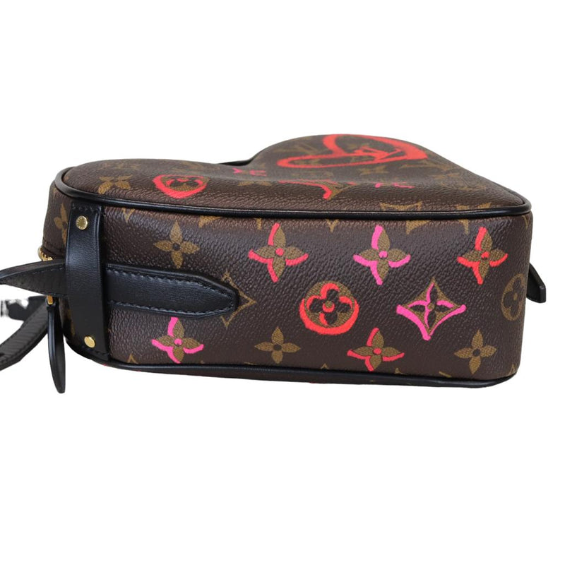 Louis Vuitton Coeur Heart Bag Game On Monogram in Coated Canvas