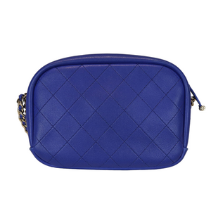 Blue Camera Bag Calfskin LGHW