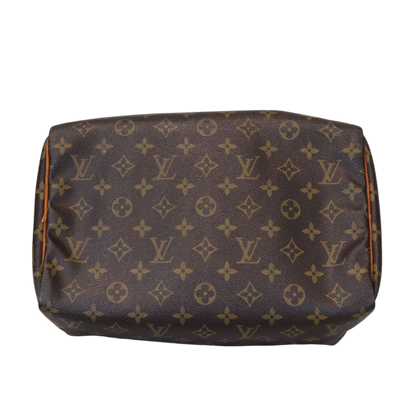 Louis Vuitton Vintage Monogram Hobo Bag Brown