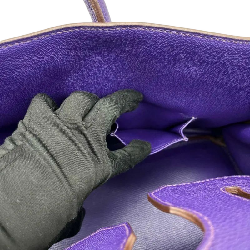 Shoulder Birkin Togo Purple PHW