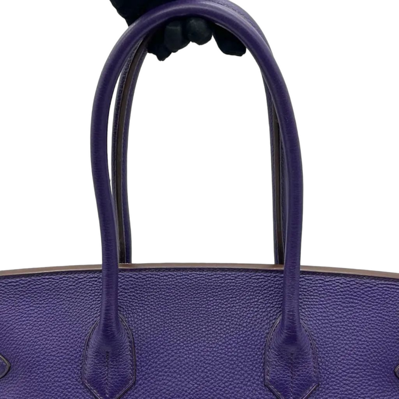 Shoulder Birkin Togo Purple PHW