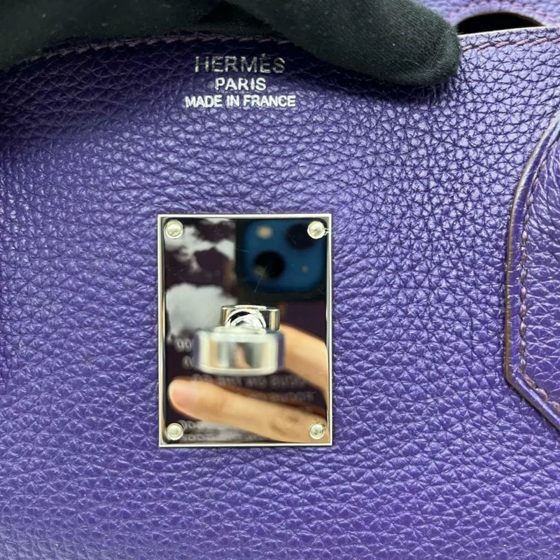 Shoulder Birkin Togo Purple PHW