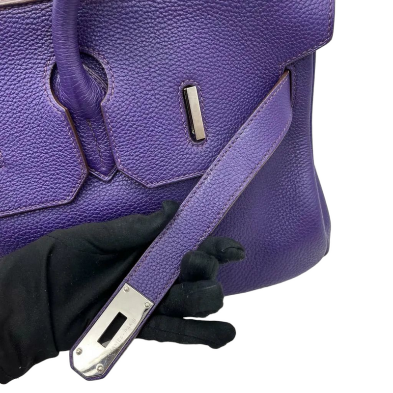 Shoulder Birkin Togo Purple PHW