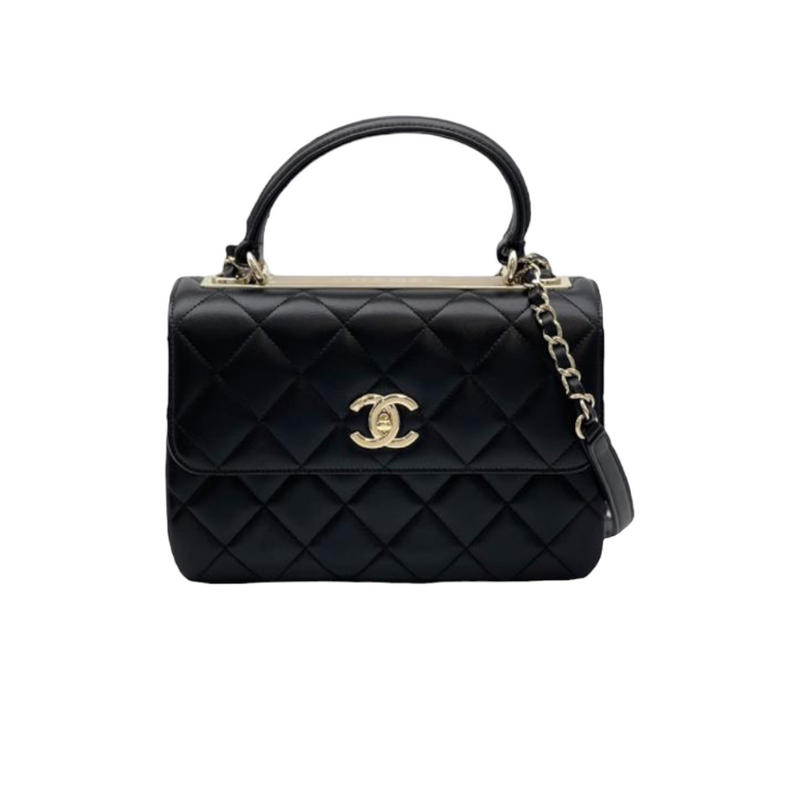 Chanel Trendy CC WOC Black Lambskin So Black Hardware – Coco Approved Studio