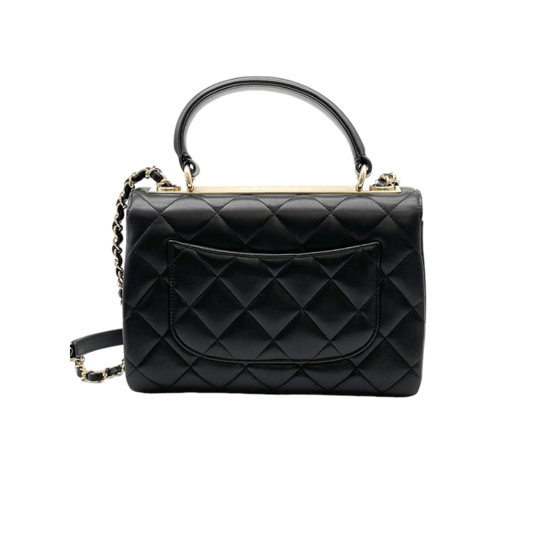 Chanel Flap Bag with Handle Lambskin, Luxury, Bags & Wallets on