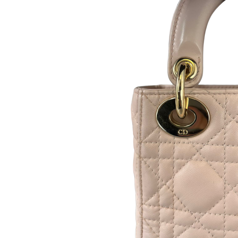 Mini Lady Dior Pink GHW