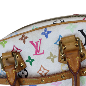 Monogram White Multicolor Speedy 30