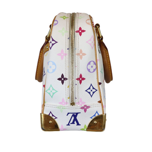 Monogram White Multicolor Speedy 30