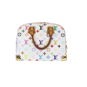 Monogram White Multicolor Speedy 30