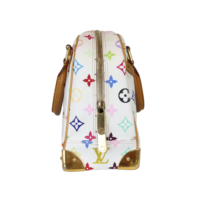 Monogram White Multicolor Speedy 30