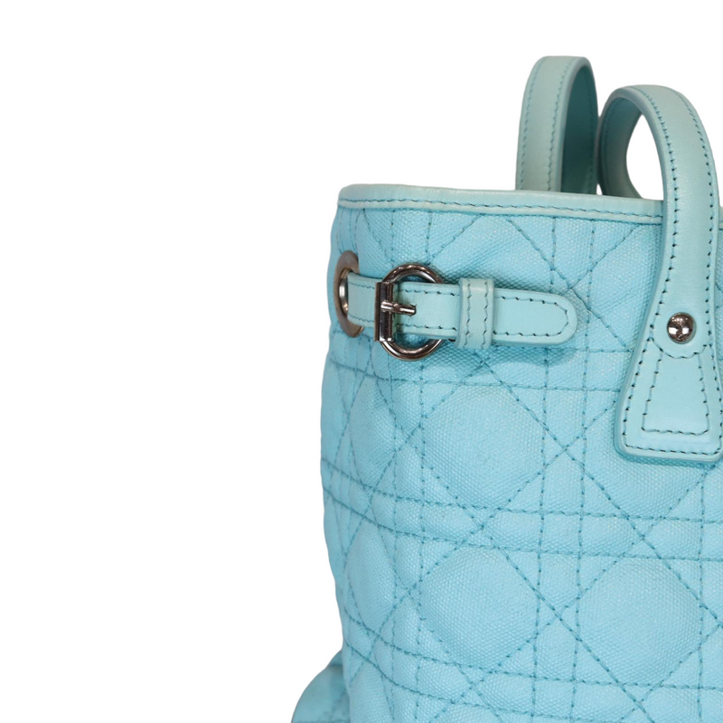 Dior Light Blue Medium Panarea Tote