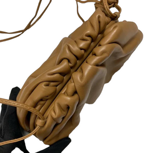 Calfskin the Mini Pouch Camel