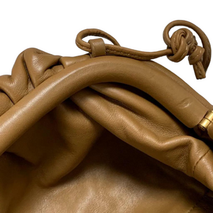 Calfskin the Mini Pouch Camel
