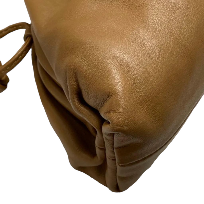 Calfskin the Mini Pouch Camel