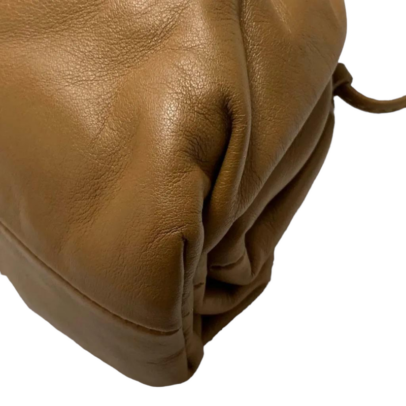 Calfskin the Mini Pouch Camel