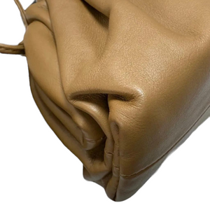 Calfskin the Mini Pouch Camel