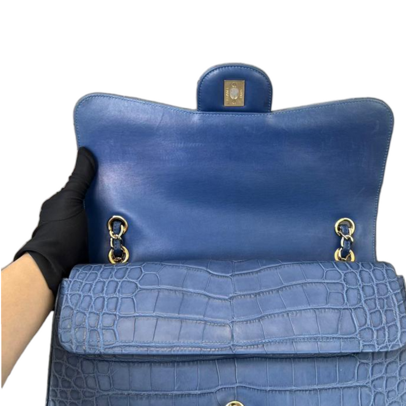 Jumbo Double Flap Blue GHW