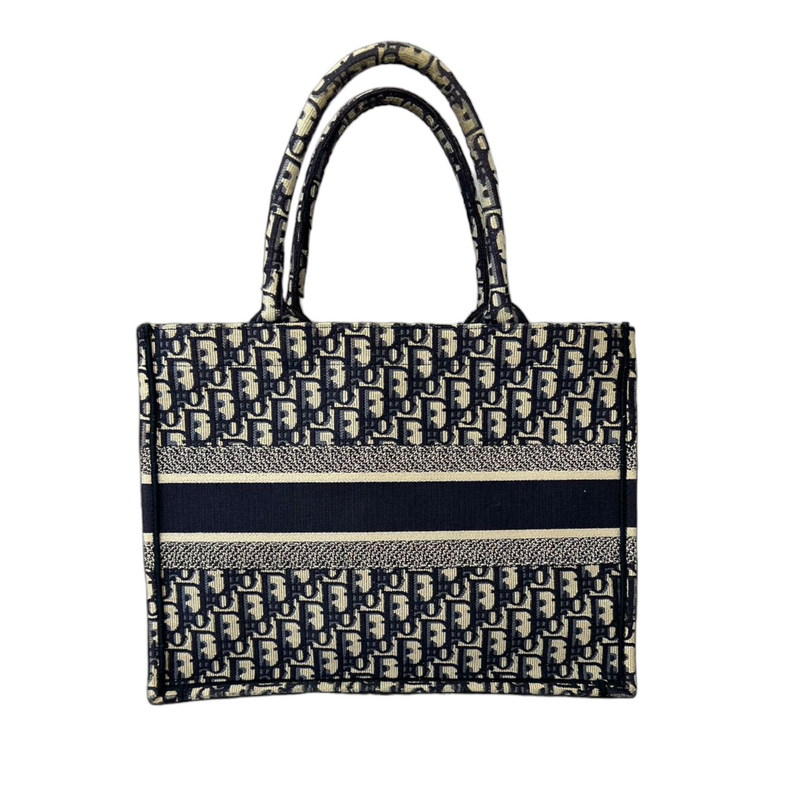 Oblique Book Tote Small Multicolor