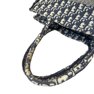 Oblique Book Tote Small Multicolor