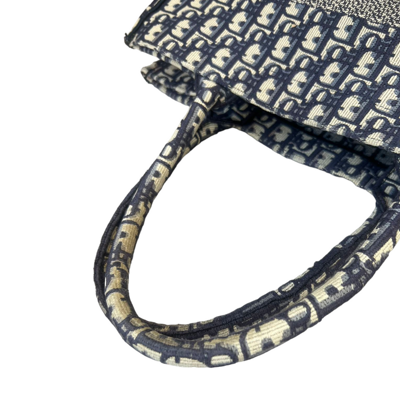 Oblique Book Tote Small Multicolor