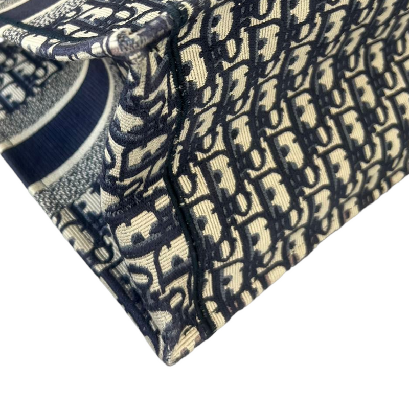 Oblique Book Tote Small Multicolor